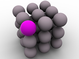 three-dimensional concept