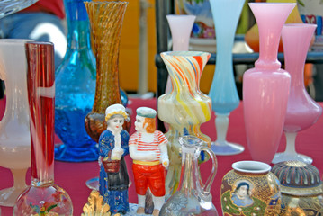 vases multicolors