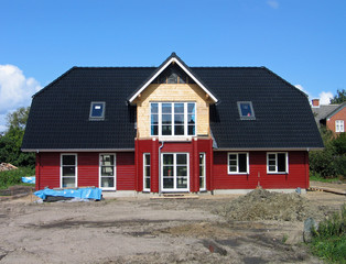 Modern wooden home