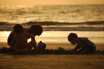 jugando al atardecer 3