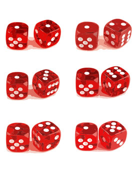 2 Dice - All Combinations (3 of 3)