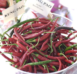 Farmer's market: peppers
