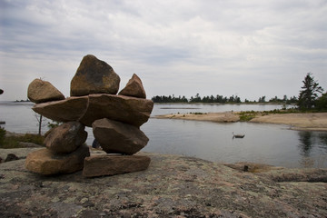 Georgian Bay lake, Canada