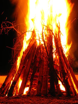 camp-fire