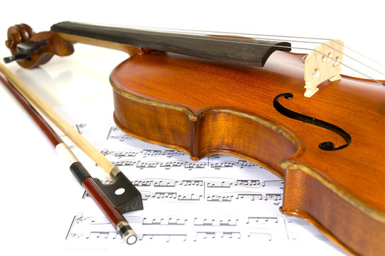 Violin and Music