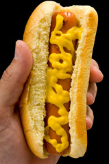 Hot Dog in Hand