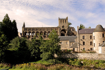 Fototapeta na wymiar Jedburgh Abbey