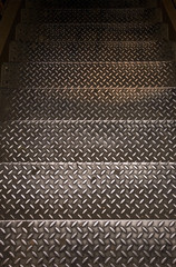 Metallic stairs