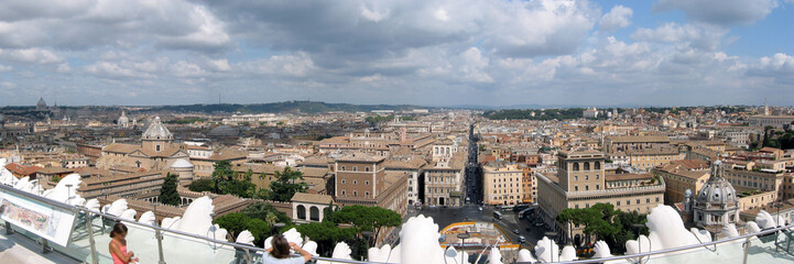 La terrazza delle vittorie alate
