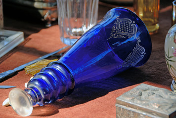 verre bleu de Prusse