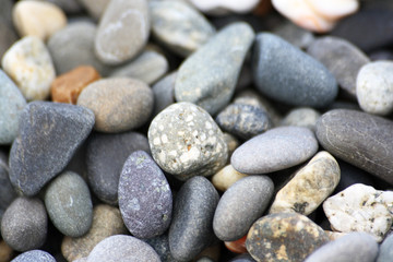 Fototapeta na wymiar Close-up sea pebbles