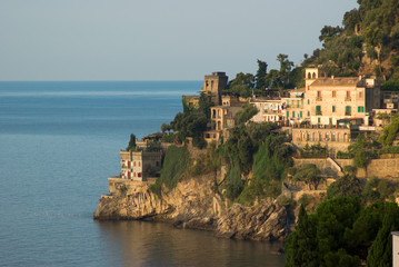 Fototapeta na wymiar Wybrzeże Amalfi w Ravello contrada Marmorata