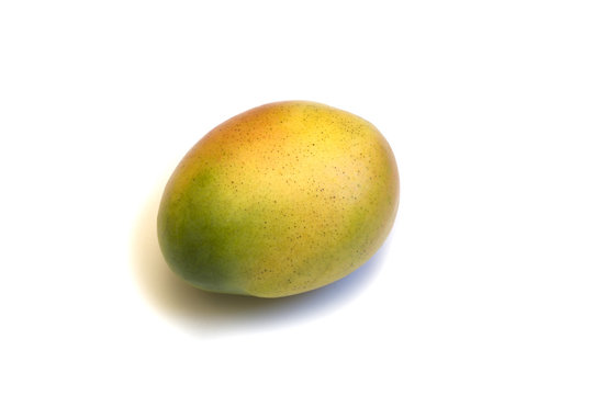 Fresh mango isolated on white background