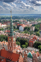 Obraz premium Town Hall in Gdansk