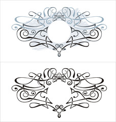 Vector Cartouche and Banner for your text