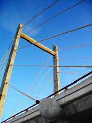 Fototapeta premium Puente de metal