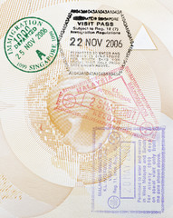 Custom Stamps In Passport