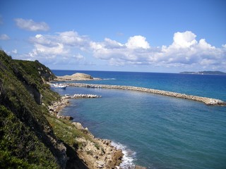 Fototapeta na wymiar The Greek Isles - The Bay of Arillas