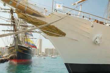 Le Libertad et le Stadt Amsterdam