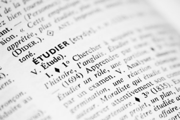 &eacute;tudier