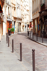 Naklejka premium Paris street