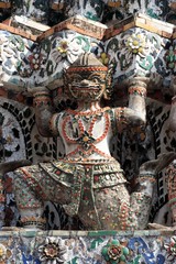 Thailand Wat Arun Sculpture