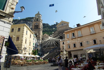 Amalfi piazza del Duomo