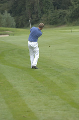 Obraz premium Golfer in action