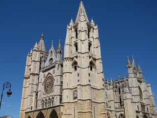 Fototapeta premium Catedral de Leon 4