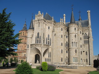 Fototapeta premium Palacio Gaudi 2, Leon