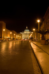 Obraz premium Via della Conciliazione - San Pietro (Roma)