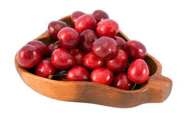 cherry in bowl
