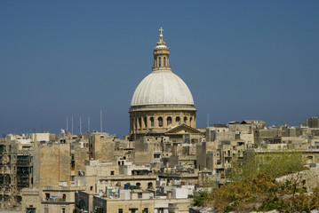 Fototapeta na wymiar Katedra Świętego Pawła - Valetta - Malta