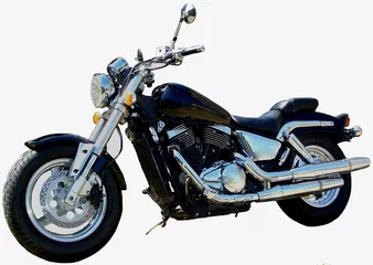 Fotobehang Motorfiets moto aangepast