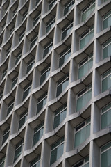 windows in concrete