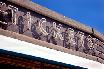 Obraz premium Ticket Booth