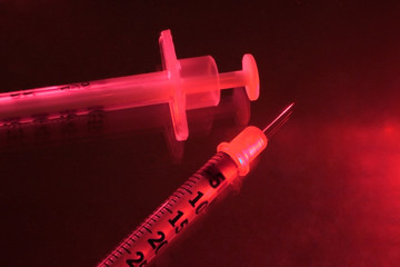 red needles