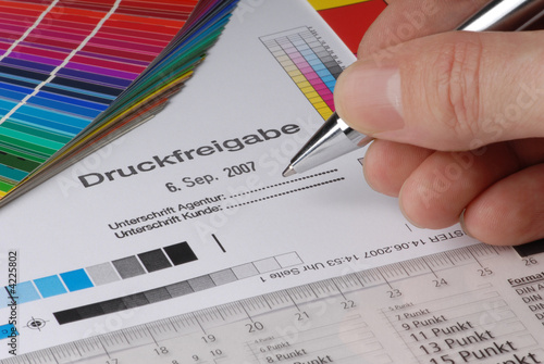 druckfreigabe vorlage