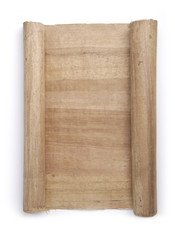Paper roll - original handmade papyrus.