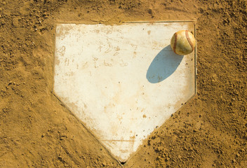 Baseball on Home - 4229662