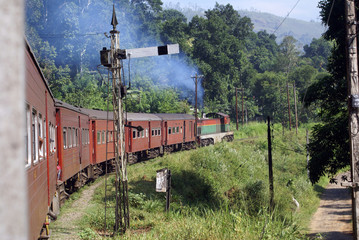 Train and semaphore