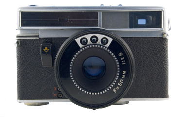 semi-automatic rangefinder isolated on white
