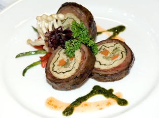 Malaysia  Kuala Lumpur: Culinaire 2007 : Sirloin with mushroom