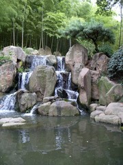 waterfull of tigerhill in SuZhou of China