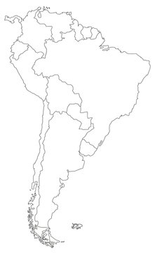 Southamerica blank