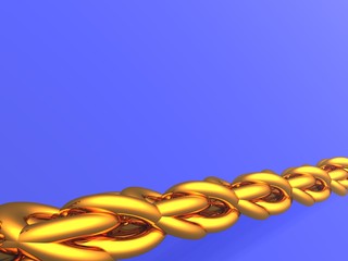 Abstract Background (Bronze Chain)