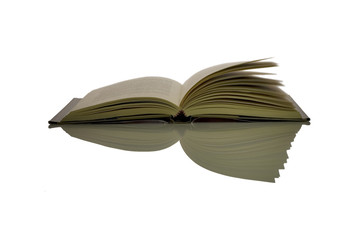 libro con pagine al vento