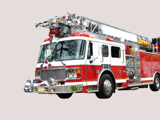 Fire Truck Isolated