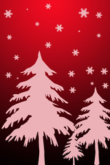 Obraz premium illustration de noël