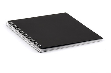 black notepad